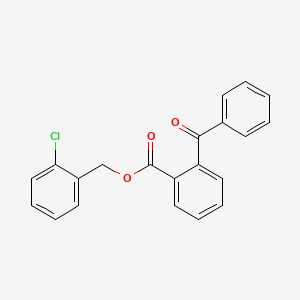 2-chlorobenzyl 2-benzoylbenzoate