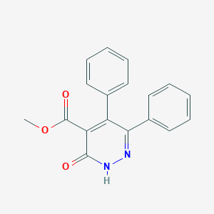 methyl 3-oxo-5,6-diphenyl-2,3-dihydro-4-pyridazinecarboxylate