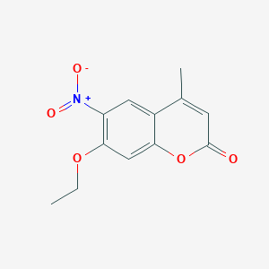 7-ethoxy-4-methyl-6-nitro-2H-chromen-2-one