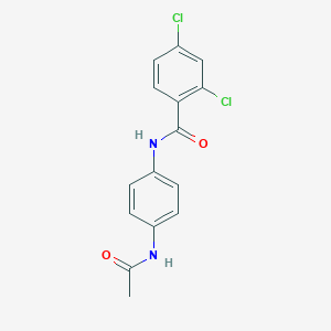 N-[4-(acetylamino)phenyl]-2,4-dichlorobenzamide