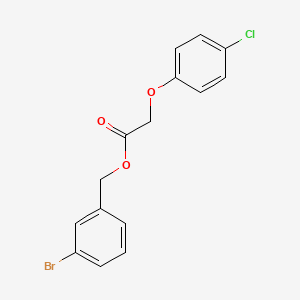 3-bromobenzyl (4-chlorophenoxy)acetate