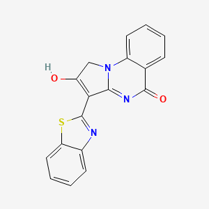 3-(benzo[d]thiazol-2-yl)-5-hydroxypyrrolo[1,2-a]quinazolin-2(1H)-one