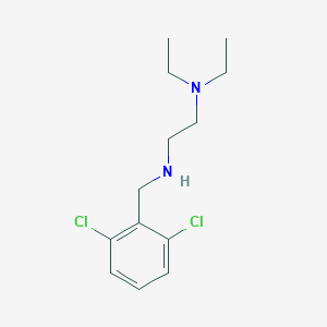 molecular formula C13H20Cl2N2 B358283 N-(2,6-dichlorobenzyl)-N-[2-(diethylamino)ethyl]amine 