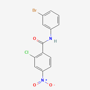 N-(3-bromophenyl)-2-chloro-4-nitrobenzamide