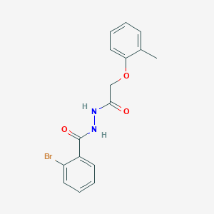 N'-(2-BROMOBENZOYL)-2-(2-METHYLPHENOXY)ACETOHYDRAZIDE