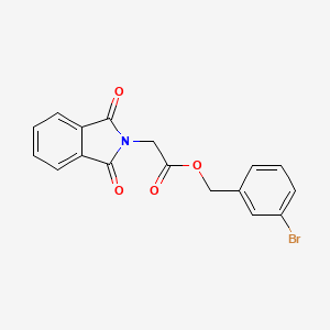 (3-Bromophenyl)methyl 2-(1,3-dioxoisoindol-2-yl)acetate