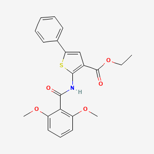 Ethyl 2-[(2,6-dimethoxybenzoyl)amino]-5-phenylthiophene-3-carboxylate