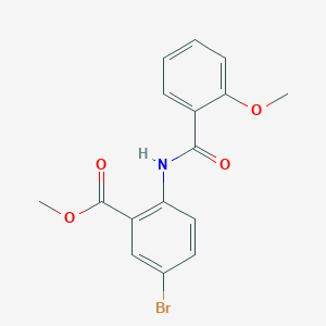 methyl 5-bromo-2-[(2-methoxybenzoyl)amino]benzoate