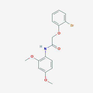 2-(2-bromophenoxy)-N-(2,4-dimethoxyphenyl)acetamide