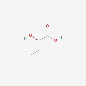 molecular formula C4H8O3 B035836 (S)-2-羟基丁酸 CAS No. 3347-90-8