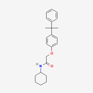 N-cyclohexyl-2-[4-(1-methyl-1-phenylethyl)phenoxy]acetamide