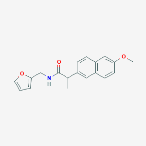 N-(2-furylmethyl)-2-(6-methoxy-2-naphthyl)propanamide