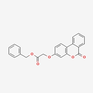 benzyl [(6-oxo-6H-benzo[c]chromen-3-yl)oxy]acetate