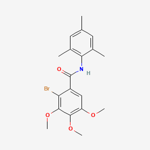 2-bromo-N-mesityl-3,4,5-trimethoxybenzamide