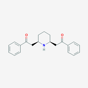 molecular formula C21H23NO2 B358409 Norlobelanine CAS No. 6035-31-0