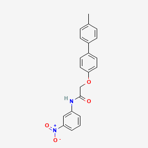 2-[4-(4-methylphenyl)phenoxy]-N-(3-nitrophenyl)acetamide