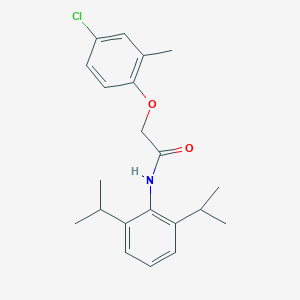 2-(4-chloro-2-methylphenoxy)-N-(2,6-diisopropylphenyl)acetamide