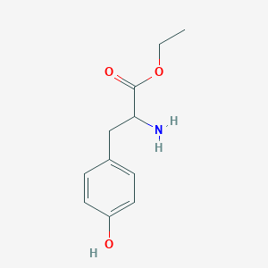 molecular formula C11H15NO3 B358435 L-Tyrosine ethyl ester CAS No. 949-67-7