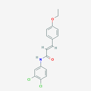 (2E)-N-(3,4-dichlorophenyl)-3-(4-ethoxyphenyl)prop-2-enamide