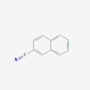 molecular formula C11H7N B358459 2-Naphthonitrile CAS No. 613-46-7