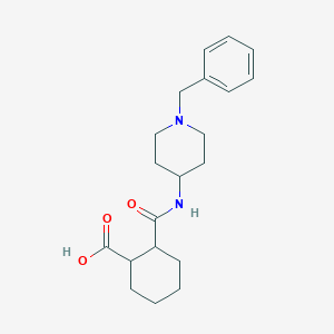 2-{[(1-Benzyl-4-piperidinyl)amino]-carbonyl}cyclohexanecarboxylic acid