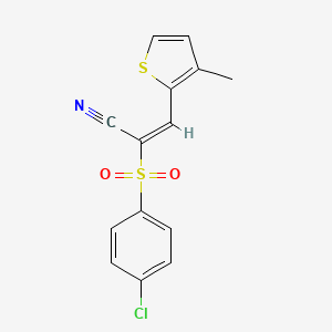 molecular formula C14H10ClNO2S2 B3584903 MFCD03847225 