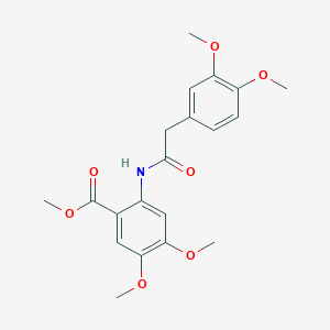 Methyl 2-[2-(3,4-dimethoxyphenyl)acetamido]-4,5-dimethoxybenzoate