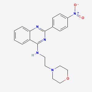 molecular formula C20H21N5O3 B3585118 MFCD02369156 