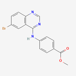 Methyl 4-[(6-bromoquinazolin-4-yl)amino]benzoate