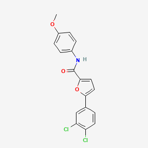 5-(3,4-dichlorophenyl)-N-(4-methoxyphenyl)-2-furamide