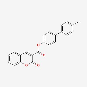 4'-methyl-4-biphenylyl 2-oxo-2H-chromene-3-carboxylate