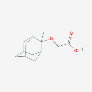 B358558 [(2-Methyl-2-adamantyl)oxy]acetic acid CAS No. 893781-62-9