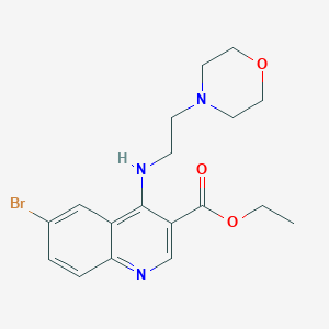 molecular formula C18H22BrN3O3 B3585956 MFCD02968576 