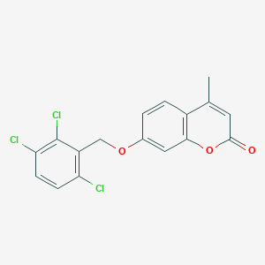 4-Methyl-7-[(2,3,6-trichlorophenyl)methoxy]chromen-2-one