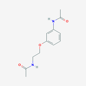 N-{3-[2-(acetylamino)ethoxy]phenyl}acetamide