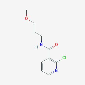 molecular formula C10H13ClN2O2 B358616 2-氯-N-(3-甲氧基丙基)烟酰胺 CAS No. 547706-96-7