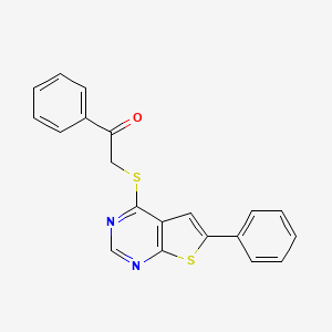 molecular formula C20H14N2OS2 B3586753 MFCD03618597 