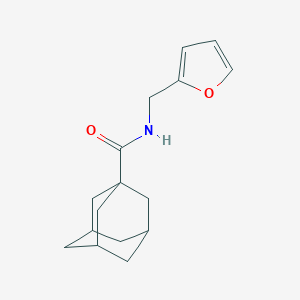 molecular formula C16H21NO2 B358704 N-(furan-2-ylmethyl)adamantane-1-carboxamide CAS No. 121768-40-9
