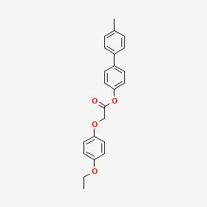 4'-methyl-4-biphenylyl (4-ethoxyphenoxy)acetate