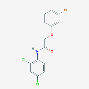 2-(3-bromophenoxy)-N-(2,4-dichlorophenyl)acetamide