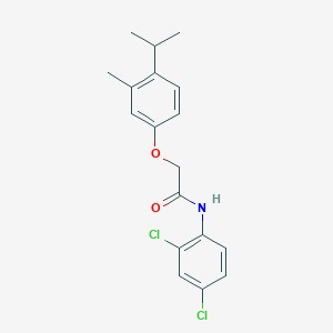 N-(2,4-dichlorophenyl)-2-(4-isopropyl-3-methylphenoxy)acetamide