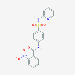 2-nitro-N-{4-[(2-pyridinylamino)sulfonyl]phenyl}benzamide