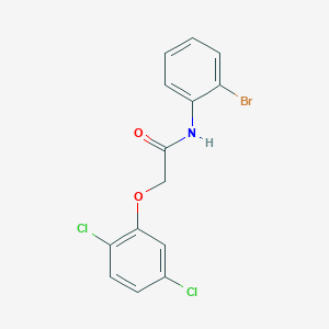 N-(2-bromophenyl)-2-(2,5-dichlorophenoxy)acetamide