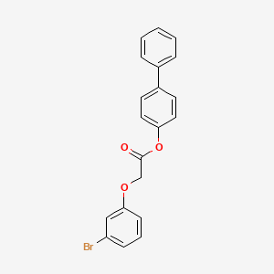 4-biphenylyl (3-bromophenoxy)acetate