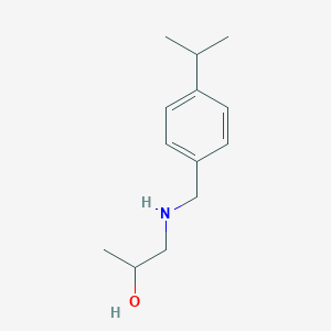 B358787 1-[(4-Propan-2-ylphenyl)methylamino]propan-2-ol CAS No. 880814-64-2