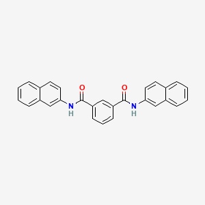 N1,N3-BIS(NAPHTHALEN-2-YL)BENZENE-1,3-DICARBOXAMIDE