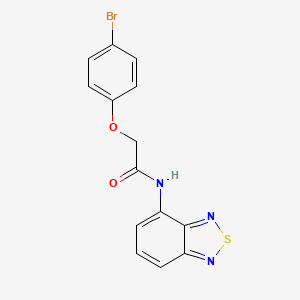 N-2,1,3-benzothiadiazol-4-yl-2-(4-bromophenoxy)acetamide