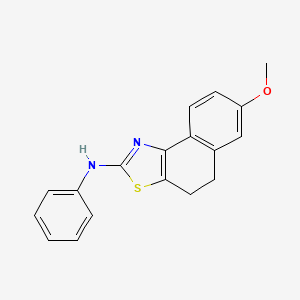 7-methoxy-N-phenyl-4,5-dihydronaphtho[1,2-d][1,3]thiazol-2-amine