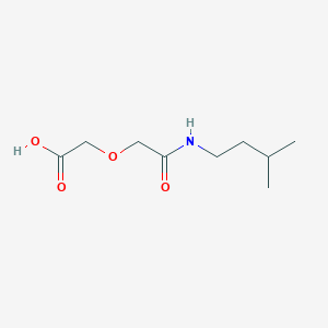 B358901 {2-[(3-Methylbutyl)amino]-2-oxoethoxy}acetic acid CAS No. 878988-06-8
