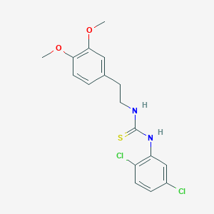 N-(2,5-dichlorophenyl)-N'-[2-(3,4-dimethoxyphenyl)ethyl]thiourea